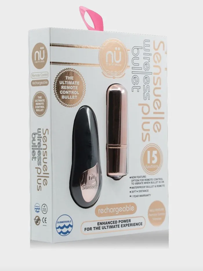 NU Sensuelle Female Sex Toys Nu Sensuelle Wireless Bullet Plus with remote control