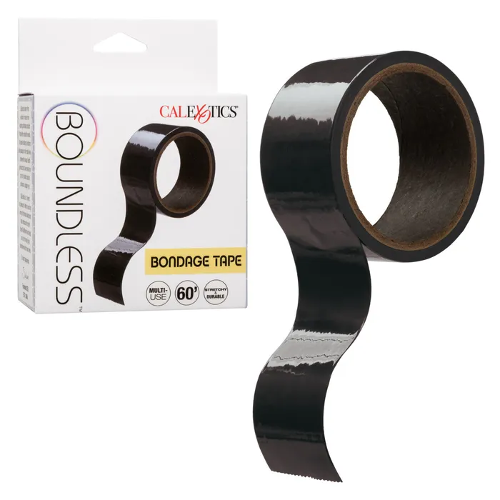 Anal Boundless BONDAGE TAPE 60 Feet18M Black CalExotics