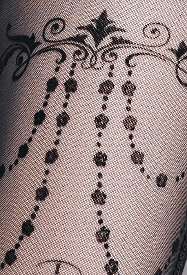 Baroque Pattern Leggings for Women Gothic Elegance EVEs SECRETS Anal