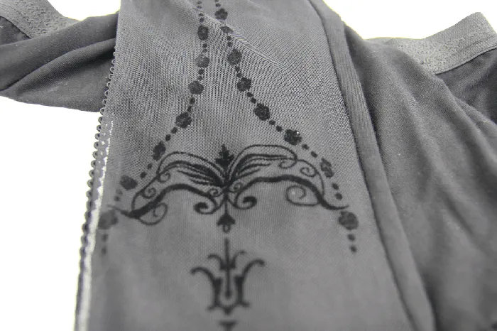 Baroque Pattern Leggings for Women Gothic Elegance EVEs SECRETS Anal