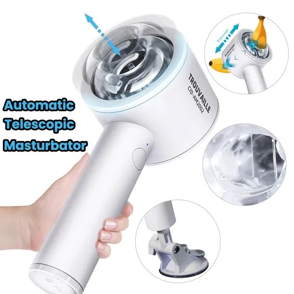 SXO TOY SHOP Intelligent Telescopic Exercise Male Masturbation Cup Male Sex Toys