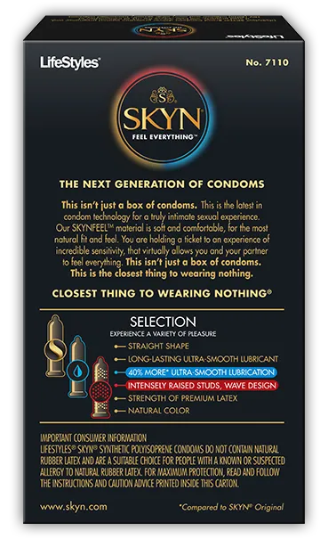 Lifestyles SKYN Selection Traveling Tickle Trunk Vibrators