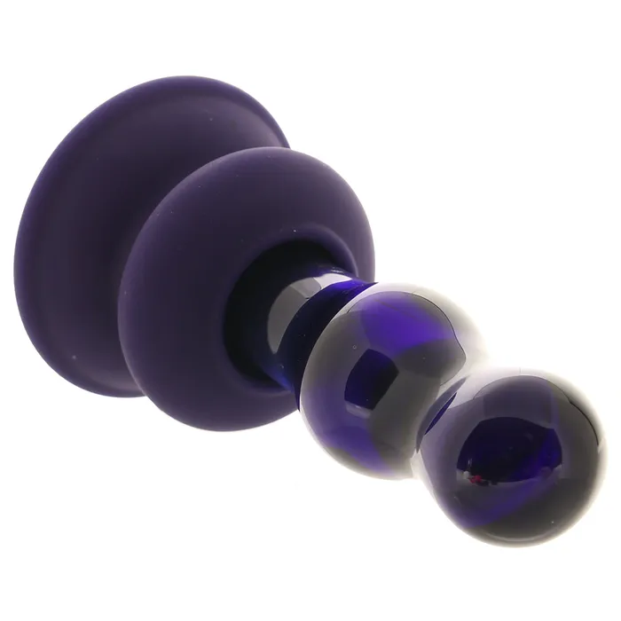 Anal Pipedream Icicles No83 Vibrating Glass Plug in Purple Anal Pipedream Icicles No83 Vibrating Glass Plug in Purple