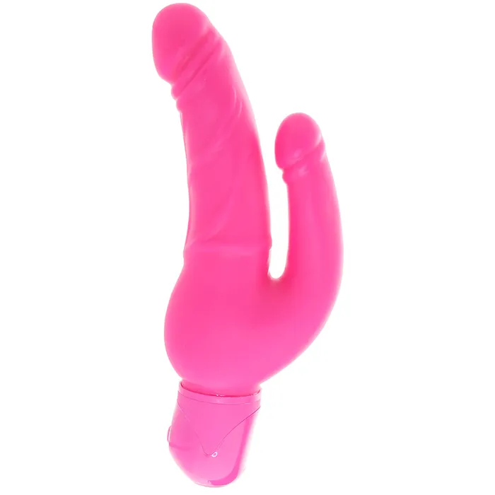 Bendie Stud Over Under Vibe in Pink CalExotics Vibrators Bendie Stud Over Under Vibe in Pink CalExotics Vibrators