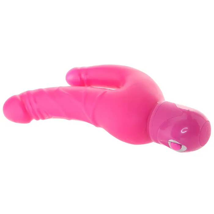 Bendie Stud Over Under Vibe in Pink CalExotics Vibrators Bendie Stud Over Under Vibe in Pink CalExotics Vibrators