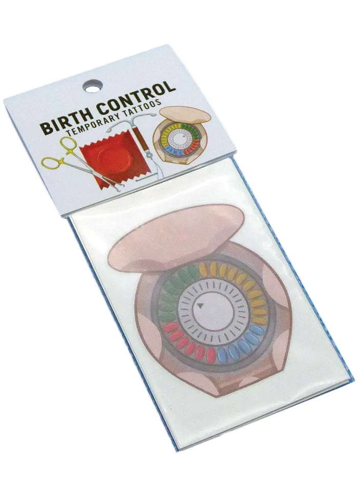 Dissent Pins Female Sex Toys Birth Control Temporary Tattoos