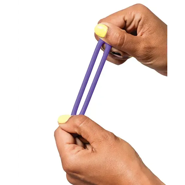 Male Sex Toys Romp Remix Trio Purple Cock Ring Set Of 3 ROMP
