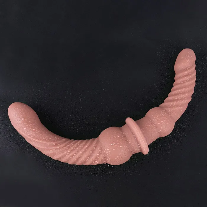 Modi Dildos H48 Threaded Double Penetration Liquid Silicone DoubleEnded Dildo 17 Inch