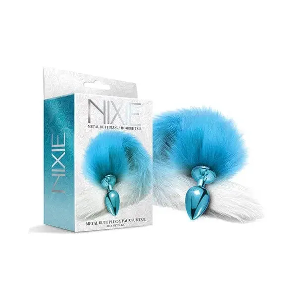 NIXIE Male Sex Toys Nixie Metal Butt Plug with Faux Fur Tail