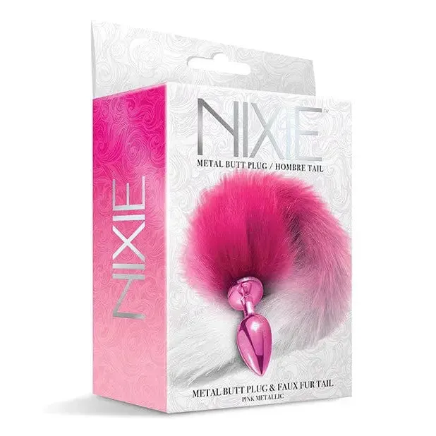 NIXIE Male Sex Toys Nixie Metal Butt Plug with Faux Fur Tail