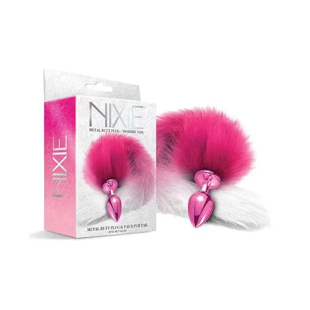 NIXIE Male Sex Toys Nixie Metal Butt Plug with Faux Fur Tail