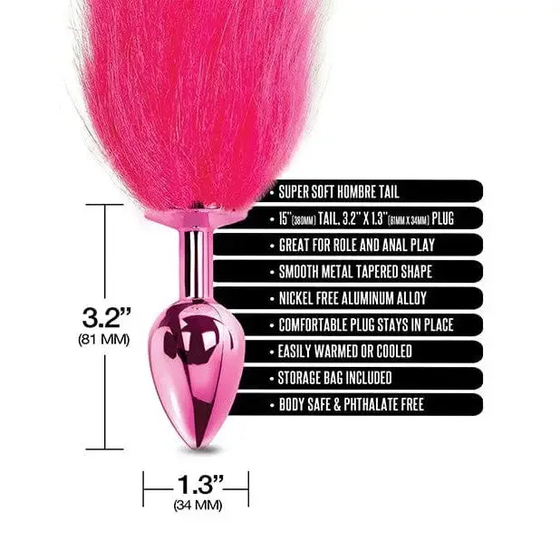 NIXIE Male Sex Toys Nixie Metal Butt Plug with Faux Fur Tail