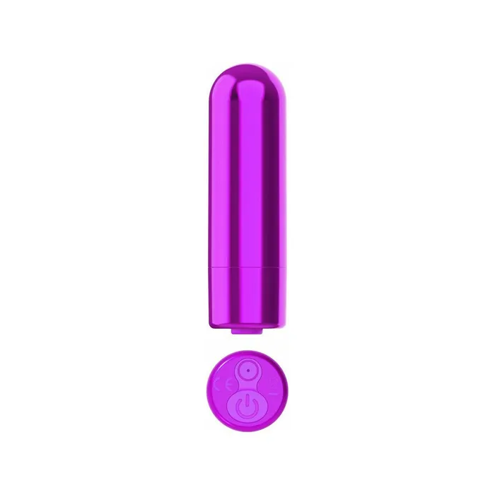 PowerBullet Vibrators PowerBullet Rechargeable Naughty Nubbies Silicone Finger Vibe Purple