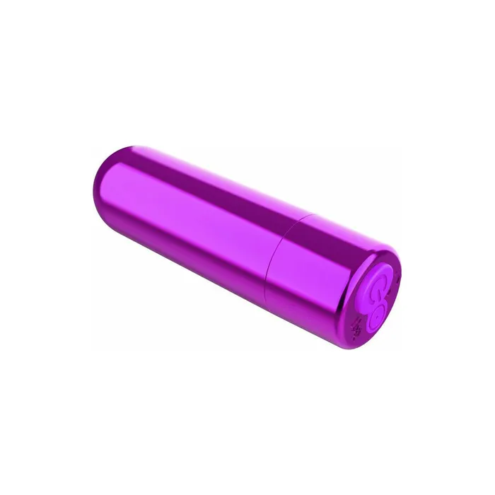 PowerBullet Vibrators PowerBullet Rechargeable Naughty Nubbies Silicone Finger Vibe Purple