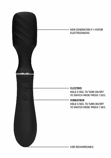 Vibrators HonourSkintwocom Electro Vibrating Wand