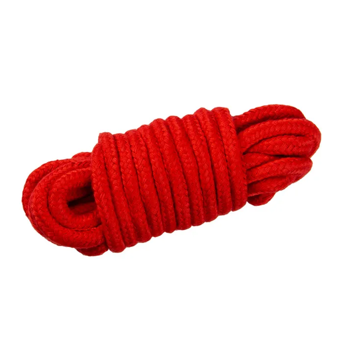 Couples LOVE IN LEATHER Love In Leather 9 Piece Bondage Kit Red