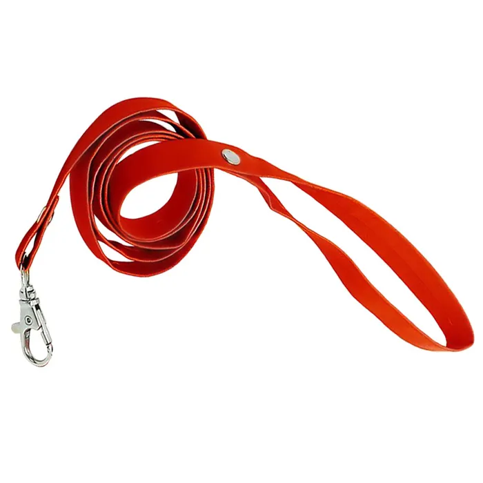 Couples LOVE IN LEATHER Love In Leather 9 Piece Bondage Kit Red