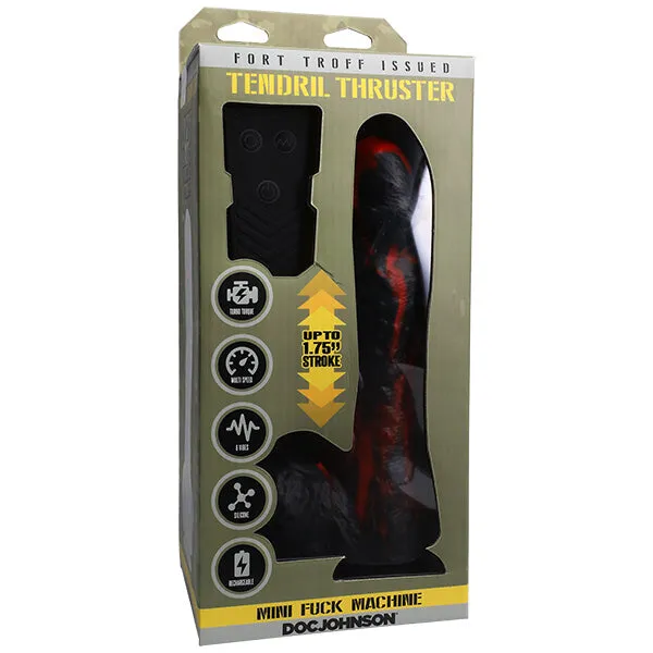 DOC JOHNSON Doc Johnson Fort Troff Tendril Thruster Red Vibrators