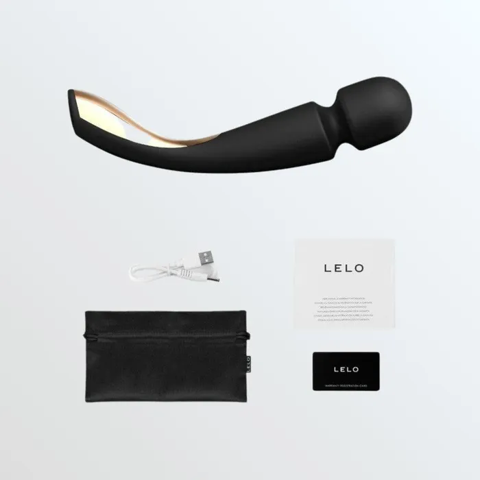 LELO Vibrators LELO Smart Wand 2 Large Luxury Wand Massager Black