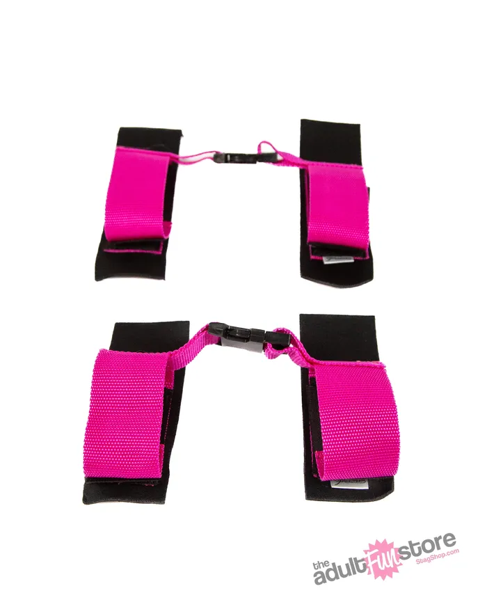 Pipedream Couples Pipedream Fetish Fantasy Pink Passion Bondage Restraint Kit Pink