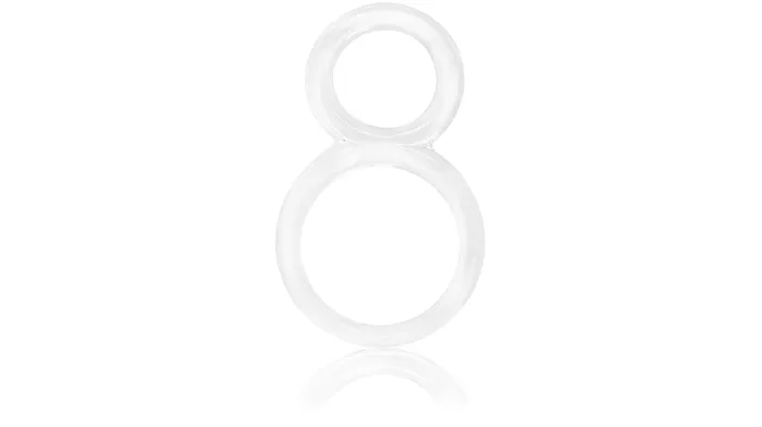Screaming O Dildos Ofinity Double Erection Ring Clear by ScreamingO