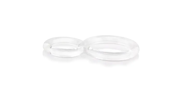 Screaming O Dildos Ofinity Double Erection Ring Clear by ScreamingO