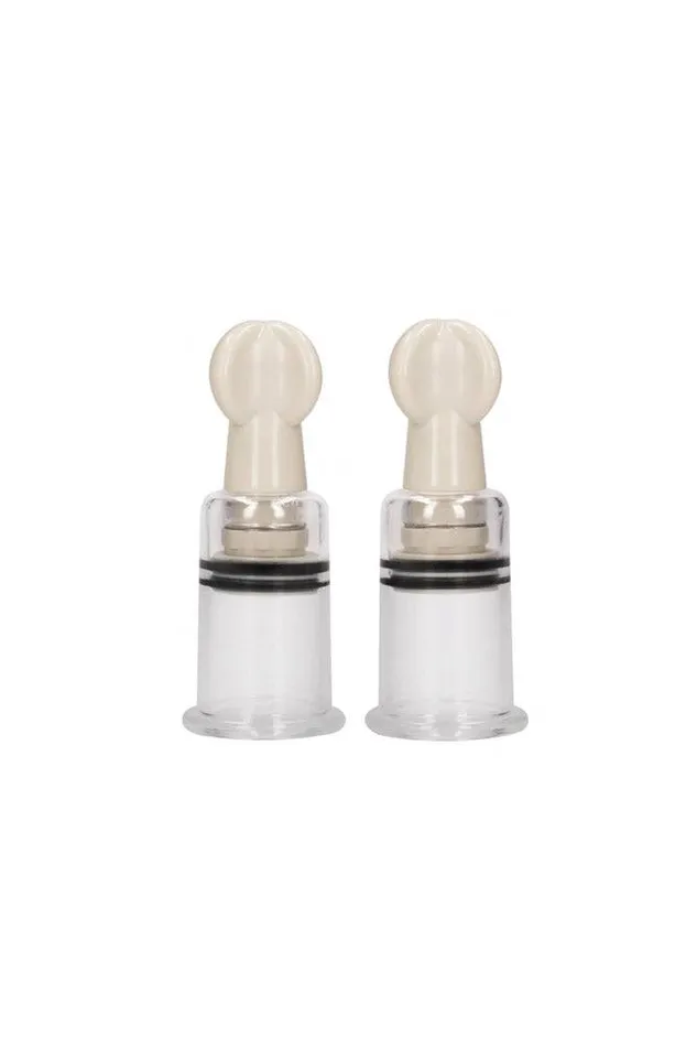 Shots Toys Dildos Shots Toys Pumped Nipple Suction Set Assorted Sizes