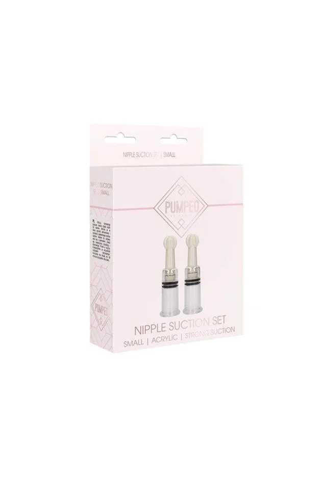 Shots Toys Dildos Shots Toys Pumped Nipple Suction Set Assorted Sizes