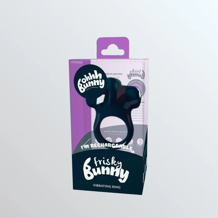 VeDO Couples VeDO Frisky Bunny Vibrating Cock Ring Black