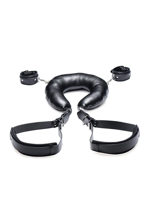 XR Brands Strict Padded Thigh Sling with Wrist Cuffs XR Brands Couples