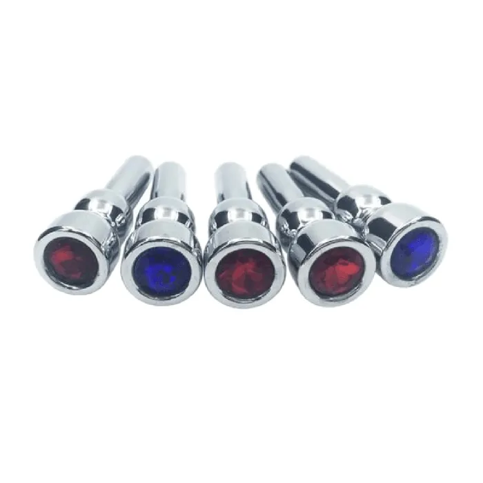 Lovegasm Male Sex Toys Short Penis Jewelled Plug