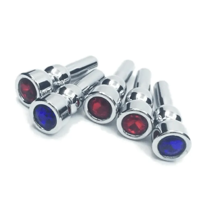 Lovegasm Male Sex Toys Short Penis Jewelled Plug