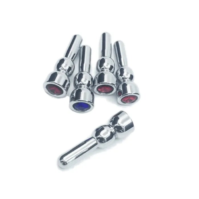 Lovegasm Male Sex Toys Short Penis Jewelled Plug